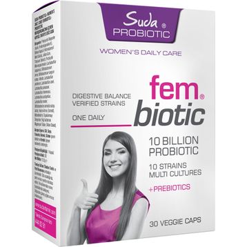 Suda Probiotic Fem Biotic 30 Kapsül