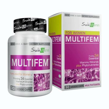 Suda Vitamin Multifem 50+ Multivitamin 30 Kapsül