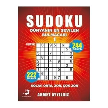Sudoku 1 Olimpos Yayınları