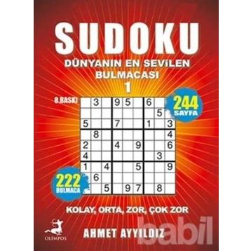 SUDOKU - AHMET AYYILDIZ