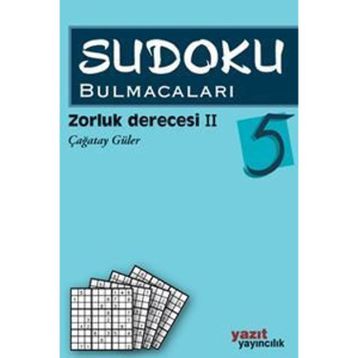 Sudoku Bulmacaları 5 - Yazıt Yayınları