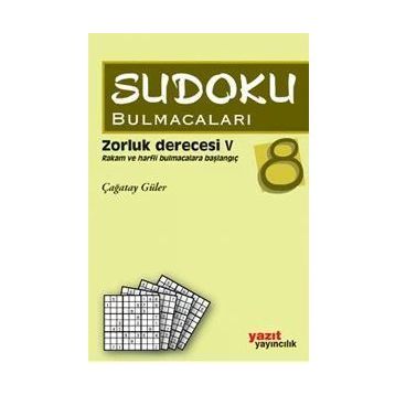 Sudoku Bulmacaları 8 - Yazıt Yayınları