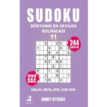 Sudoku Dünyanın En Sevilen Bulmacası 11 Olimpos Yayınları