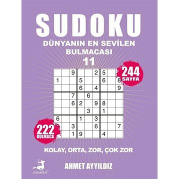 Sudoku Dünyanın En Sevilen Bulmacası 11 Olimpos Yayınları
