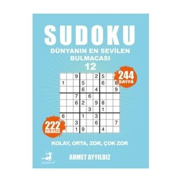 Sudoku Dünyanın En Sevilen Bulmacası 12 Olimpos Yayınları