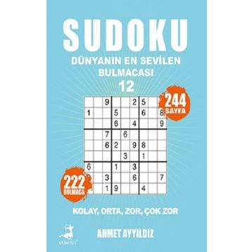 Sudoku Dünyanın En Sevilen Bulmacası 12 Olimpos Yayınları