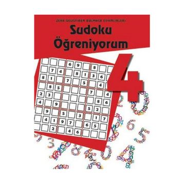 Sudoku Öğreniyorum 4 - Üzeyir Fidan