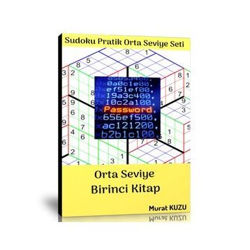 Sudoku Orta Seviye Bulmaca Kitabı-1 Enine Boyuna Eğitim
