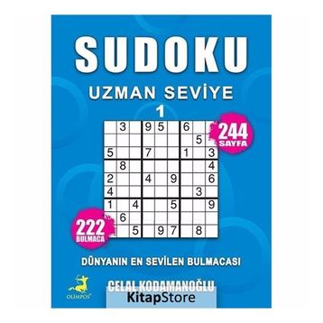 Sudoku Uzman Seviye 1 - Celal Kodamanoğl