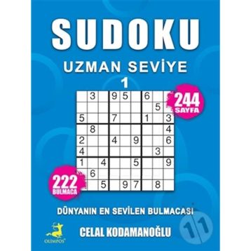 Sudoku Uzman Seviye 1 - Celal Kodamanoğl