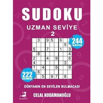Sudoku Uzman Seviye 2 - Celal Kodamanoğlu