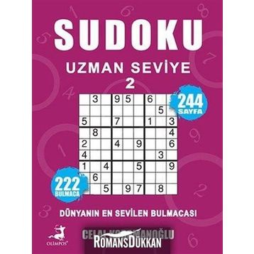 Sudoku Uzman Seviye 2 - Celal Kodamanoğlu