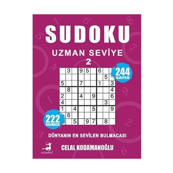 Sudoku Uzman Seviye 2 - Celal Kodamanoğlu