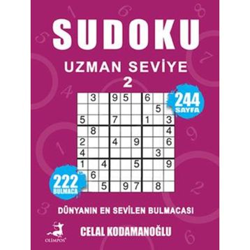 Sudoku Uzman Seviye 2 - Celal Kodamanoğlu