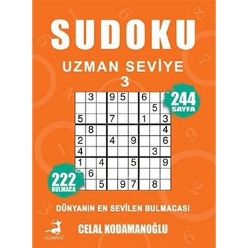 Sudoku Uzman Seviye 3 - Celal Kodomanoğlu