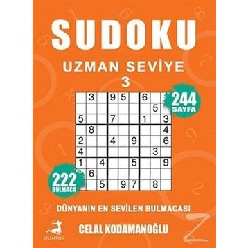 Sudoku Uzman Seviye 3 - Celal Kodomanoğlu