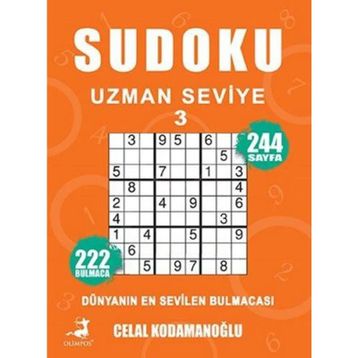 Sudoku Uzman Seviye 3 - Celal Kodomanoğlu
