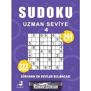 Sudoku Uzman Seviye 4 - Celal Kodamanoğlu