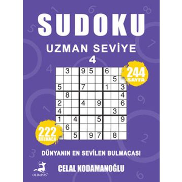 Sudoku Uzman Seviye 4 - Celal Kodamanoğlu