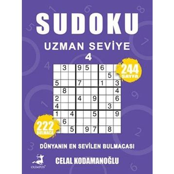 Sudoku Uzman Seviye 4 - Celal Kodamanoğlu