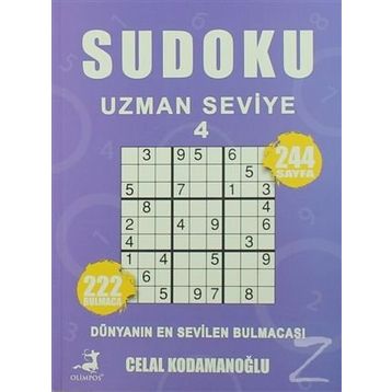 Sudoku Uzman Seviye 4 - Celal Kodomanoğlu