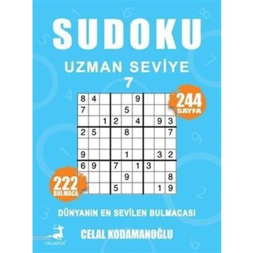 Sudoku Uzman Seviye 7 - Celal Kodamanoğlu
