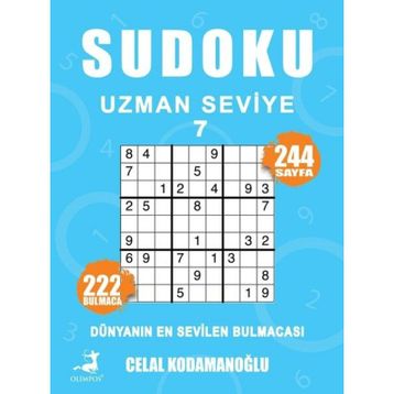 Sudoku Uzman Seviye 7 - Celal Kodamanoğlu