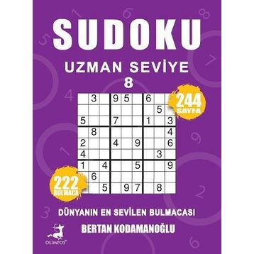 Sudoku Uzman Seviye 8 - Bertan Kodamanoğlu