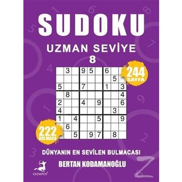 Sudoku Uzman Seviye 8 - Celal Kodamanoğlu