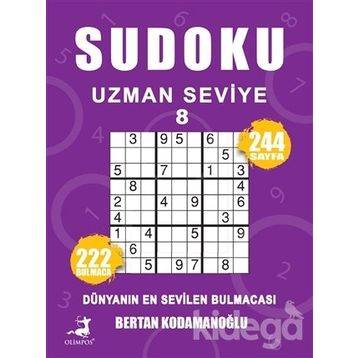 Sudoku Uzman Seviye 8 - Celal Kodamanoğlu