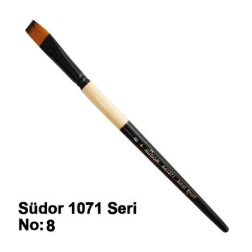 Südor 1071 Seri No:8 Akrilik Ve Yağlı Boya Fırçası