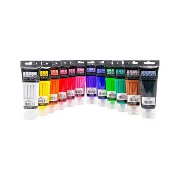Südor 12x75 ml Akrilik Tüp Set