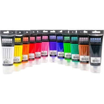 Südor 12x75 ml Akrilik Tüp Set