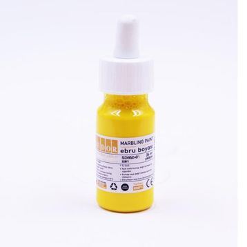 Südor 25 ml Sarı Ebru Boyası