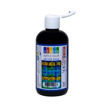 Südor 250 ML Siyah Akrilik Boya
