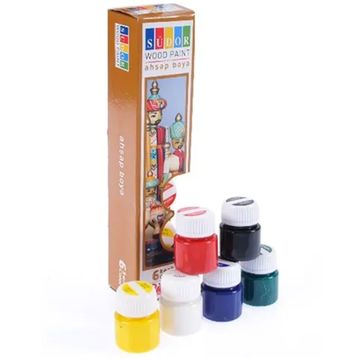 Südor 6x15 ml Südor Ahşap Boya Seti