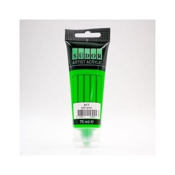 Südor 75 ml Tüp 617 Açık Yeşil Akrilik Boya