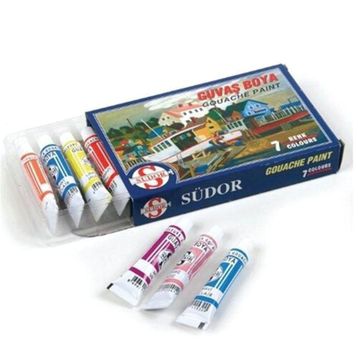 Südor 8.5ml 7 Renk Tüp Guaj Boya