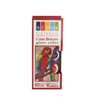 Südor 8696511122229 10 Renk 15 ml Şişe Cam Boyası