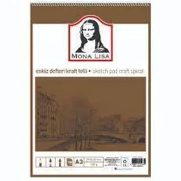 Südor A3 120 gr Kraft Telli Eskiz Defteri