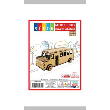 Südor Ahşap Maket Otobüs