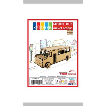 Südor Ahşap Maket Otobüs