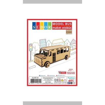 Südor Ahşap Maket Otobüs