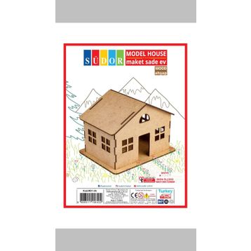 Südor Ahşap Maket Sade Ev