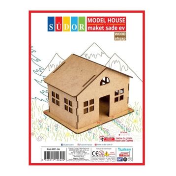 Südor Ahşap Maket Sade Ev