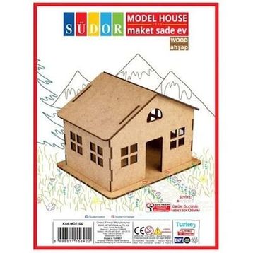 Südor Ahşap Maket Sade Ev