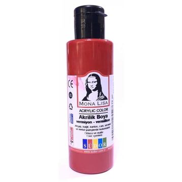 Südor Kırmızı 70 ml Akrilik Boya