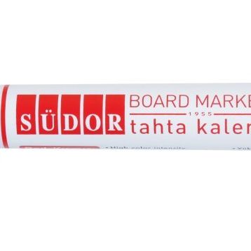 Südor MB03-3 Kırmızı Doldurabilir Tahta Kalemi