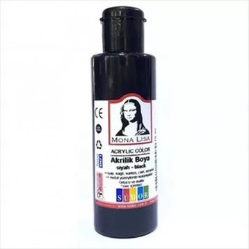 Südor Mona Lisa 70 ml Siyah Akrilik Boya