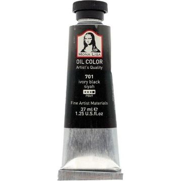 Südor Monalisa 701 37 ml Siyah Yağlı Boya